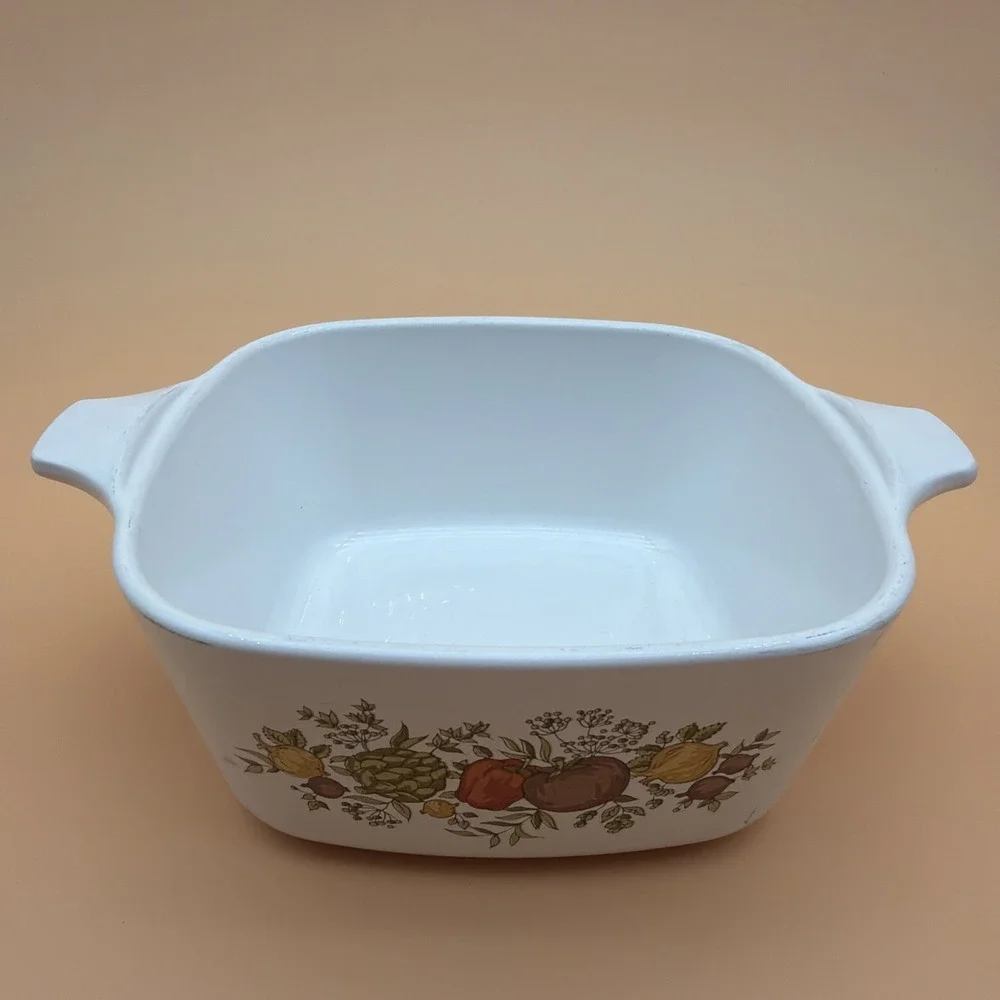 VTG Corning Ware Spice of Life 2 3/4 Cup Petite Casserole Baking Dish 6